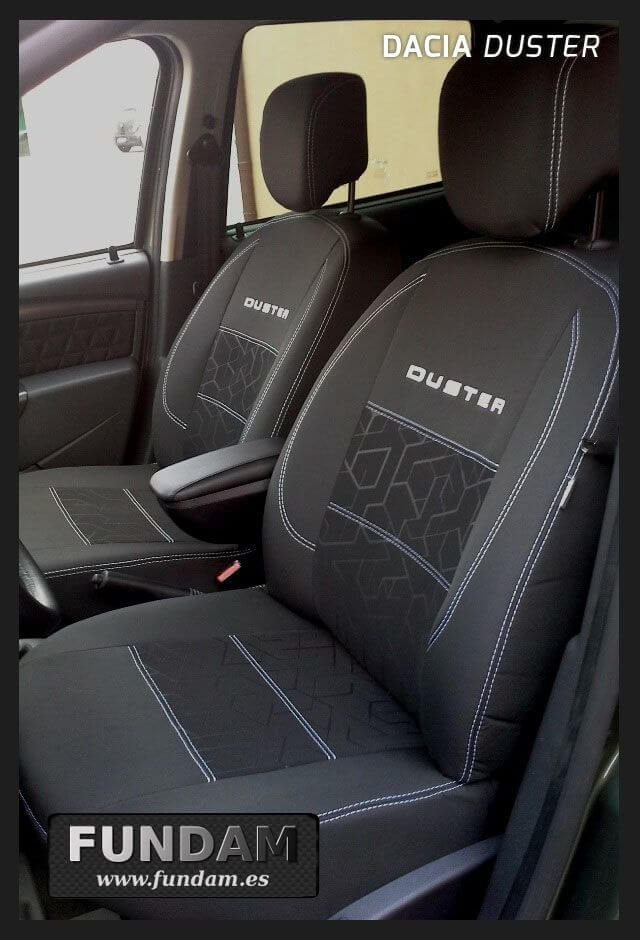 Fundas a medida de tela para asientos de Dacia Duster